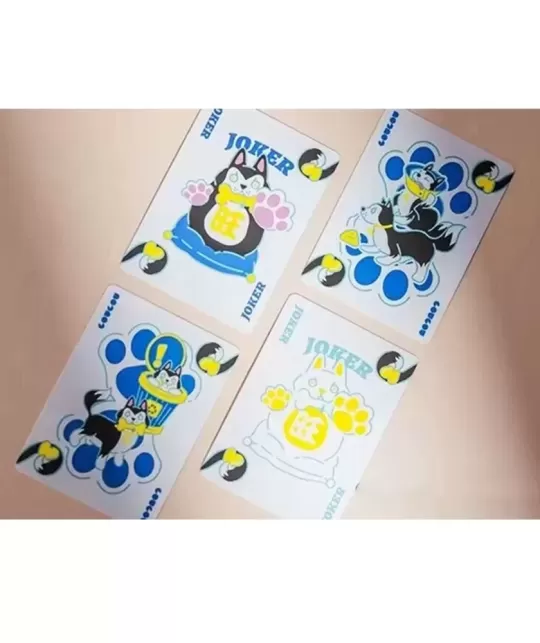 Bicycle Dog Blue – Cărți de joc premium | Emagie.ro