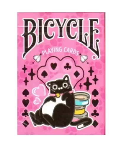 Bicycle Cat Pink – Cărți de joc premium | Emagie.ro