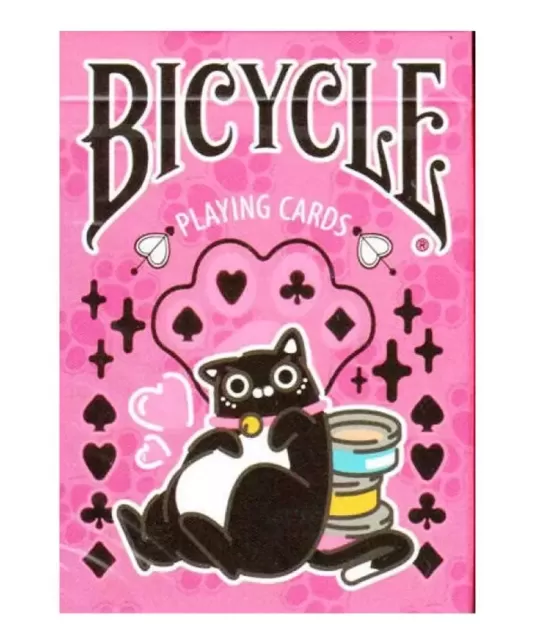 Bicycle Cat Pink – Cărți de joc premium | Emagie.ro