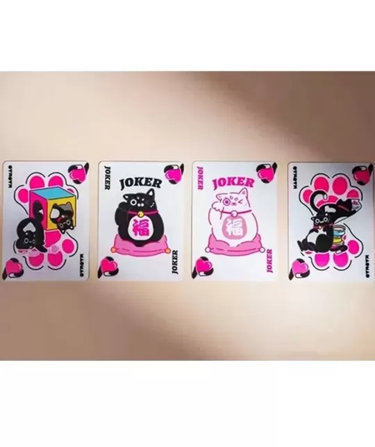 Bicycle Cat Pink – Cărți de joc premium | Emagie.ro