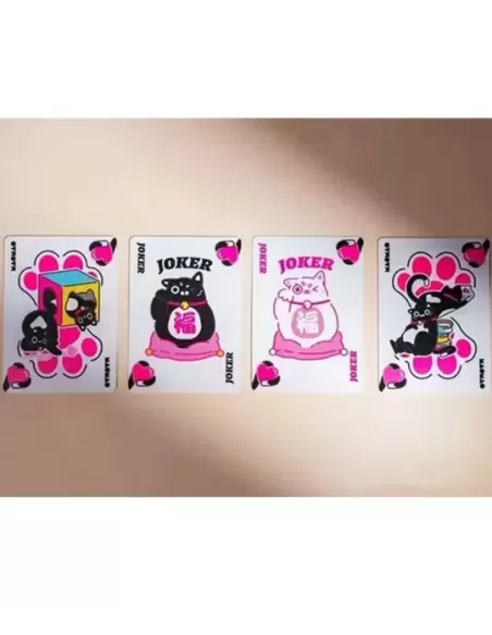 Bicycle Cat Pink – Cărți de joc premium | Emagie.ro