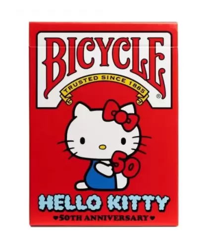 Bicycle Hello Kitty 50th Anniversary – Cărți de joc premium | Emagie.ro