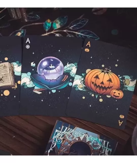 Enchanter Night Playing Cards by King Star – Cărți de joc premium | Emagie.ro