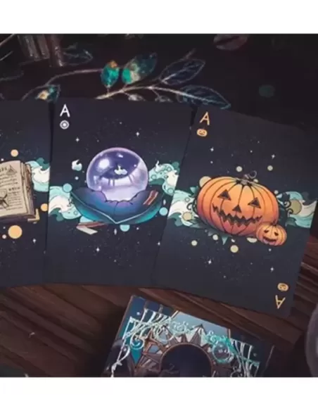 Enchanter Night Playing Cards by King Star – Cărți de joc premium | Emagie.ro