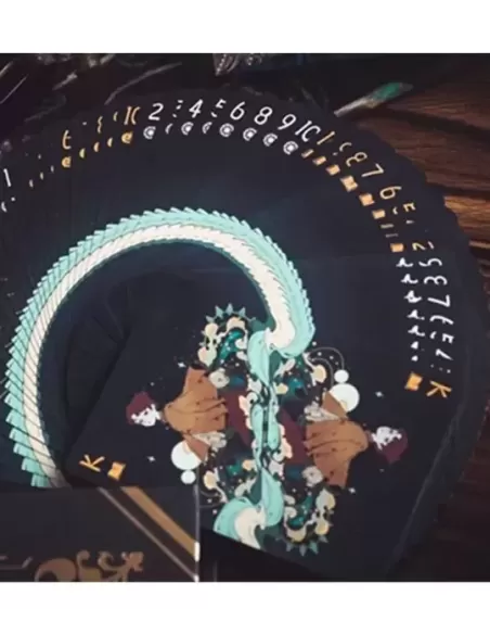 Enchanter Night Playing Cards by King Star – Cărți de joc premium | Emagie.ro