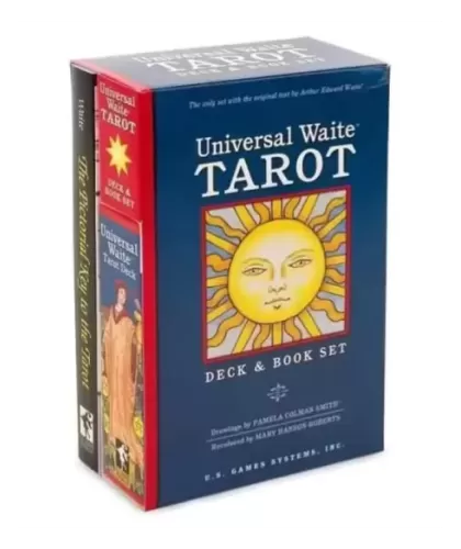 Universal Waite Tarot Book Set – Set tarot elegant | Emagie.ro