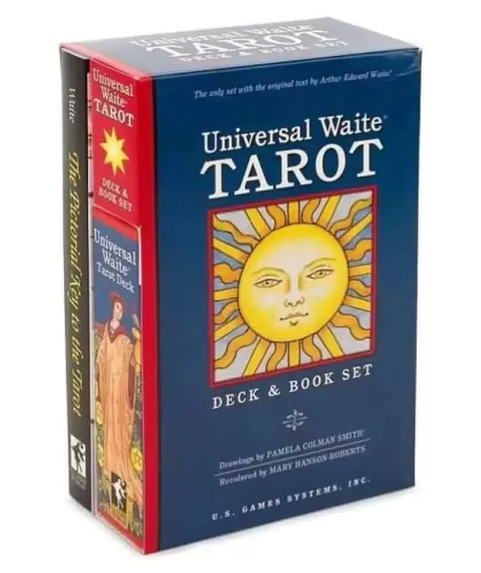 Universal Waite Tarot Book Set – Set tarot elegant | Emagie.ro