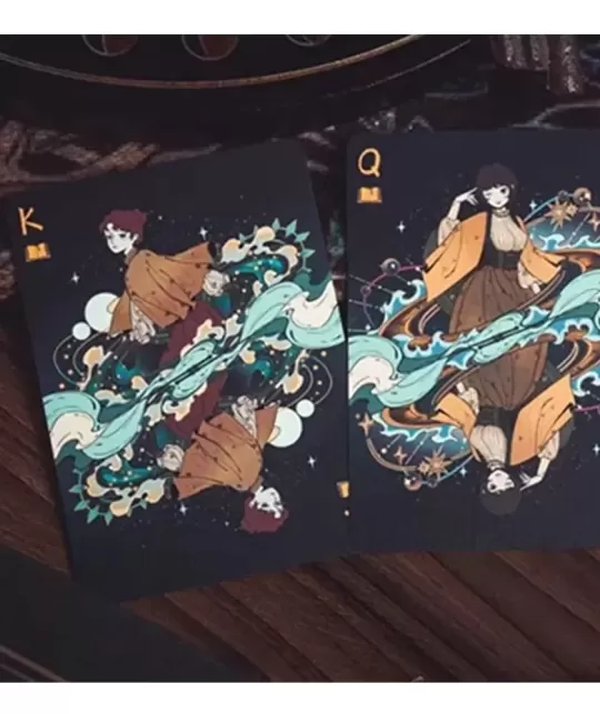 Enchanter Night Playing Cards by King Star – Cărți de joc premium | Emagie.ro