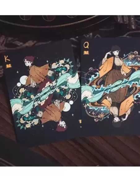 Enchanter Night Playing Cards by King Star – Cărți de joc premium | Emagie.ro