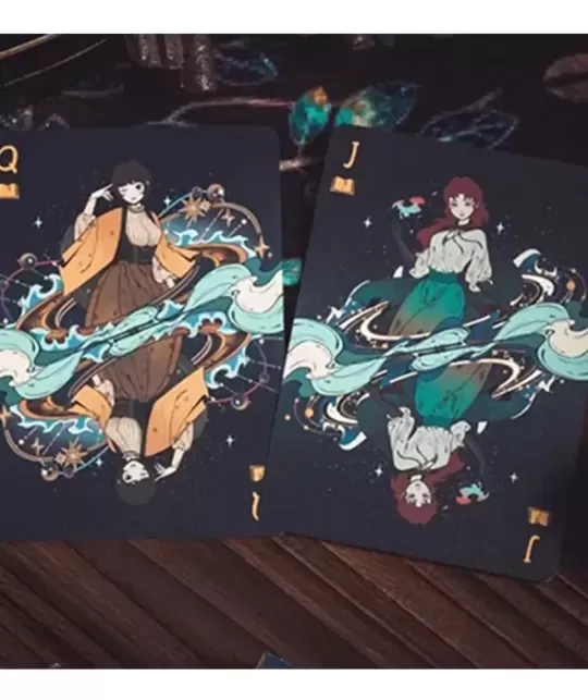 Enchanter Night Playing Cards by King Star – Cărți de joc premium | Emagie.ro