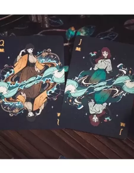 Enchanter Night Playing Cards by King Star – Cărți de joc premium | Emagie.ro