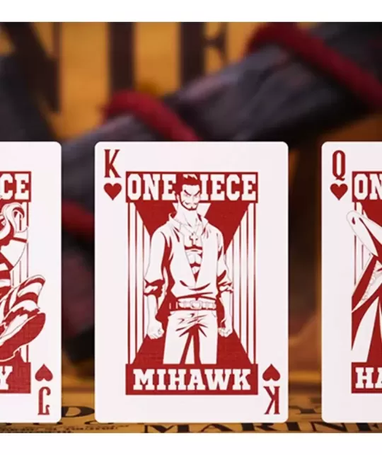 One Piece - Mihawk Playing Cards by Card Mafia – Cărți de joc premium | Emagie.ro