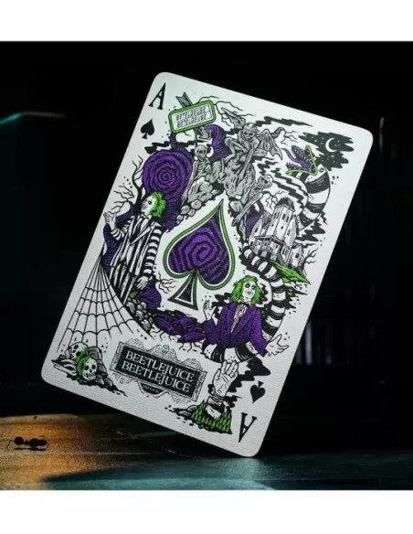 Beetlejuice Playing Cards by theory11 – Cărți de joc premium | Emagie.ro
