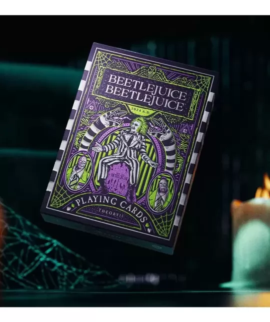 Beetlejuice Playing Cards by theory11 – Cărți de joc premium | Emagie.ro