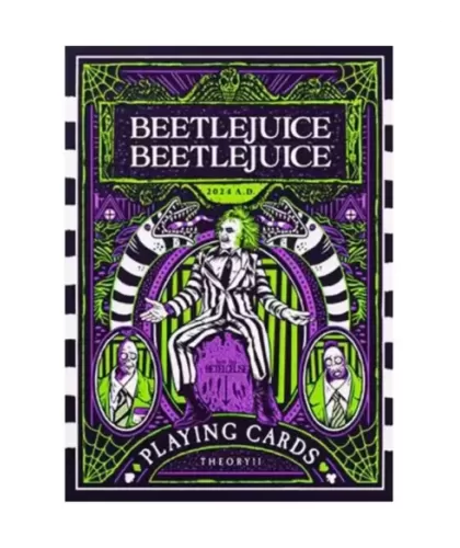 Beetlejuice Playing Cards by theory11 – Cărți de joc premium | Emagie.ro