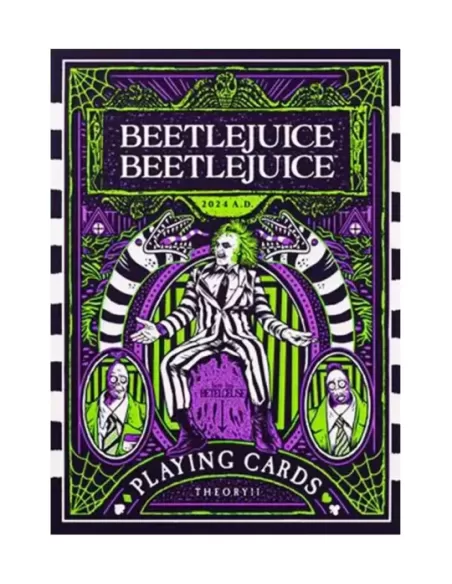 Beetlejuice Playing Cards by theory11 – Cărți de joc premium | Emagie.ro