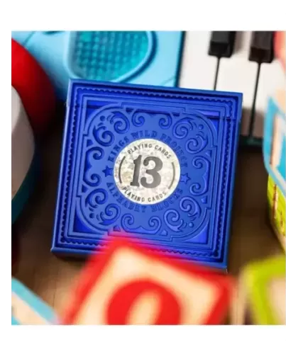Alphabet Blocks Blue Playing Cards – Cărți de joc premium | Emagie.ro