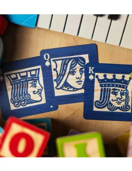Alphabet Blocks Blue Playing Cards – Cărți de joc premium | Emagie.ro