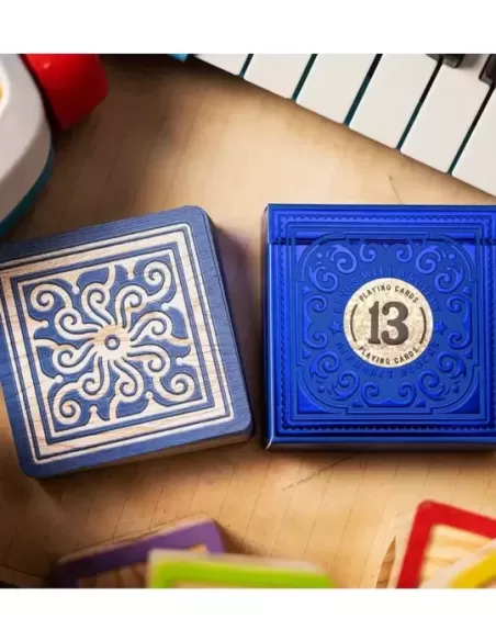 Alphabet Blocks Blue Playing Cards – Cărți de joc premium | Emagie.ro