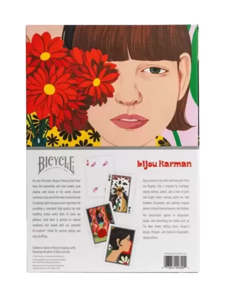 Bicycle Artist Series Playing Cards: BIJOU KARMAN – Cărți de joc premium | Emagie.ro