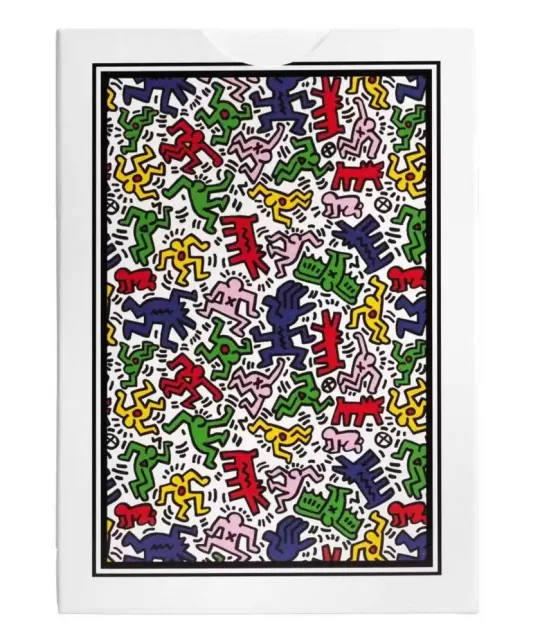 Bicycle Artist Series Playing Cards: KEITH HARING – Cărți de joc premium | Emagie.ro