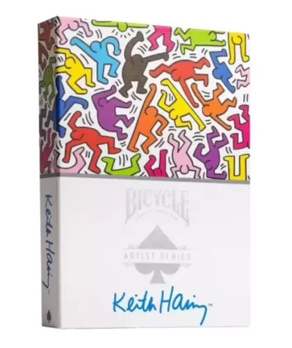 Bicycle Artist Series Playing Cards: KEITH HARING – Cărți de joc premium | Emagie.ro