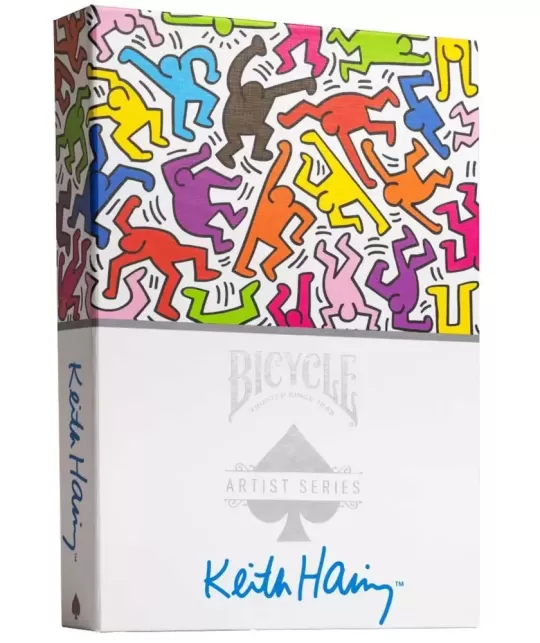 Bicycle Artist Series Playing Cards: KEITH HARING – Cărți de joc premium | Emagie.ro