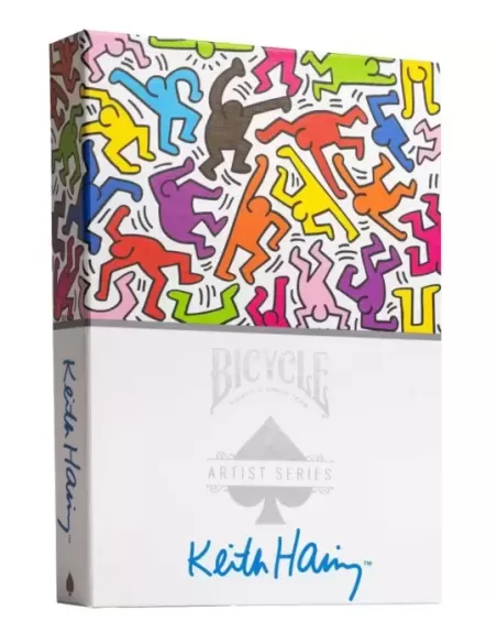 Bicycle Artist Series Playing Cards: KEITH HARING – Cărți de joc premium | Emagie.ro