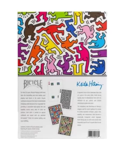 Bicycle Artist Series Playing Cards: KEITH HARING – Cărți de joc premium | Emagie.ro 2