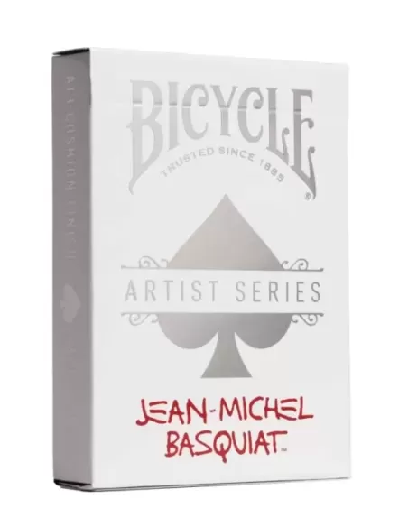 Bicycle Artist Series Playing Cards: JEAN-MICHEL BASQUIAT – Cărți de joc premium | Emagie.ro