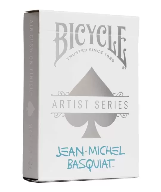 Bicycle Artist Series Playing Cards: JEAN-MICHEL BASQUIAT – Cărți de joc premium | Emagie.ro