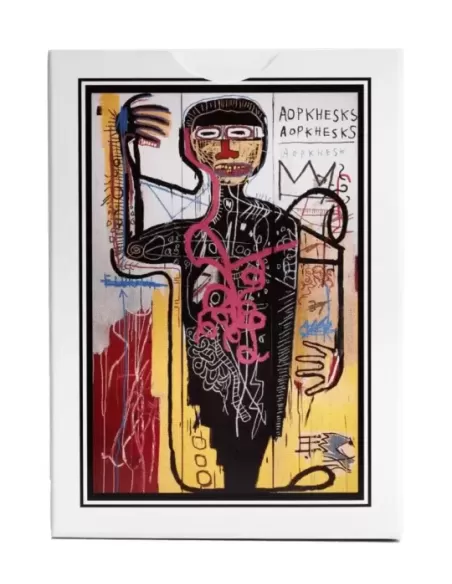 Bicycle Artist Series Playing Cards: JEAN-MICHEL BASQUIAT – Cărți de joc premium | Emagie.ro