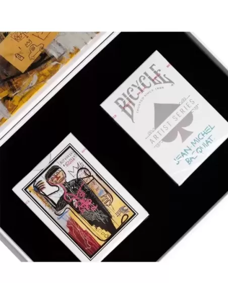Bicycle Artist Series Playing Cards: JEAN-MICHEL BASQUIAT – Cărți de joc premium | Emagie.ro