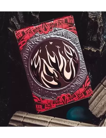 Atlantis Fire Playing Cards – Cărți de joc premium | Emagie.ro