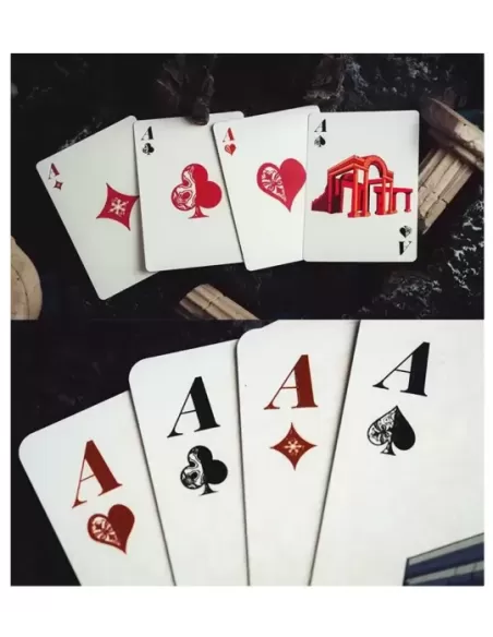 Atlantis Fire Playing Cards – Cărți de joc premium | Emagie.ro