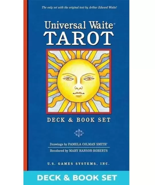 Universal Waite Tarot Book Set – Set tarot elegant | Emagie.ro