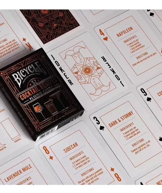 Bicycle Cocktail – Cărți de joc premium | Emagie.ro