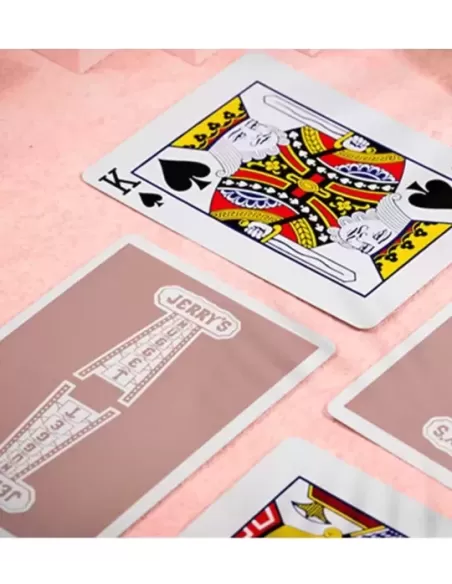 Jerrys Nugget Monotone Rose Gold Playing Cards – Premium Playing Cards | Emagie.ro