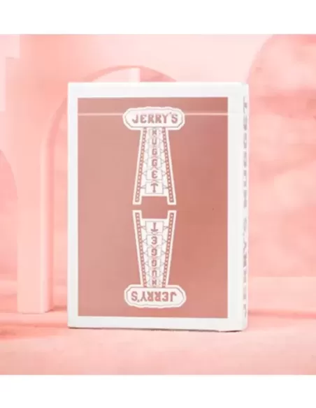 Jerrys Nugget Monotone Rose Gold Playing Cards – Premium Playing Cards | Emagie.ro