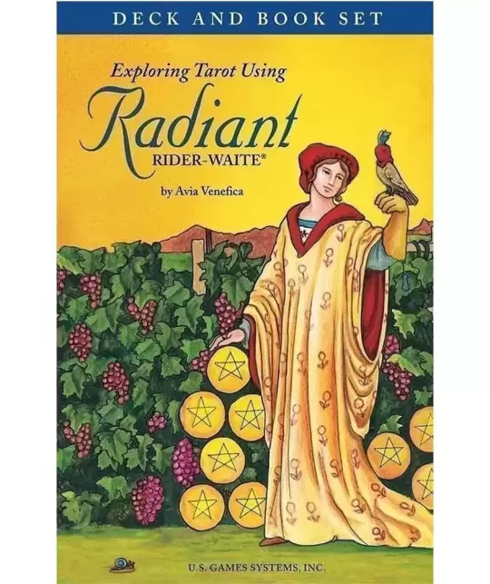 Radiant Rider-Waite si Book Set – Set tarot luminos | Emagie.ro