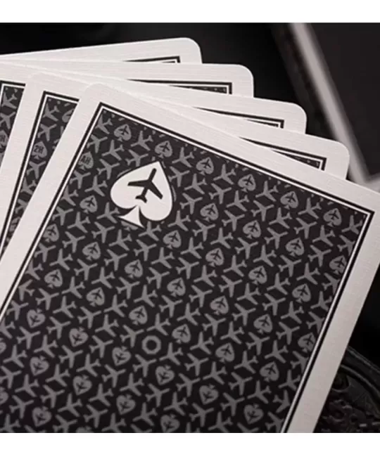 Lounge Edition Marked Tarmac Black – Cărți de joc premium | Emagie.ro