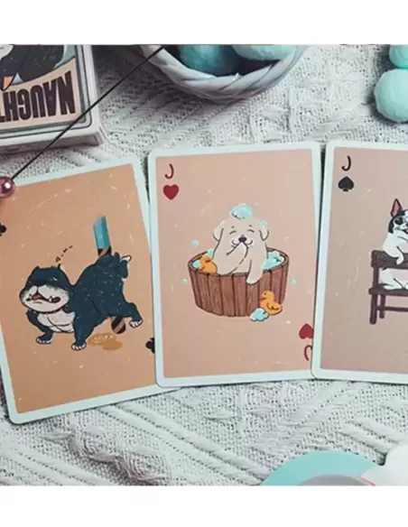 Naughty Dog Playing Cards – Cărți de joc premium | Emagie.ro