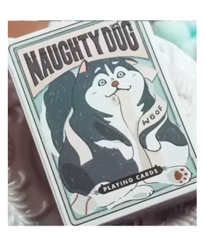 Naughty Dog Playing Cards – Cărți de joc premium | Emagie.ro