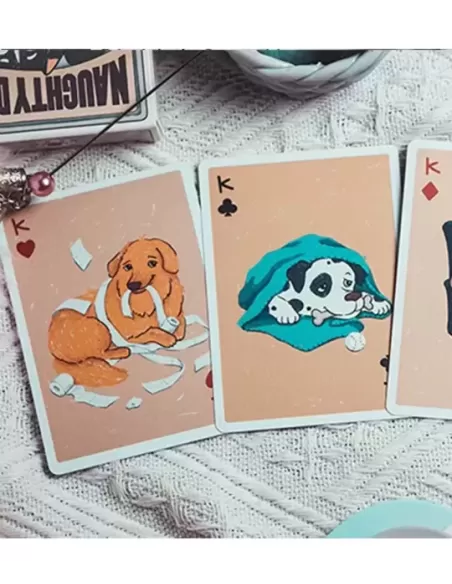Naughty Dog Playing Cards – Cărți de joc premium | Emagie.ro