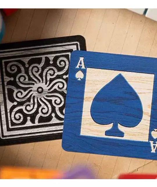 Black Alphabet Blocks Playing Cards – Cărți de joc premium | Emagie.ro