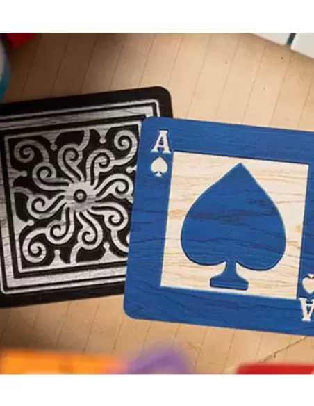 Black Alphabet Blocks Playing Cards – Cărți de joc premium | Emagie.ro