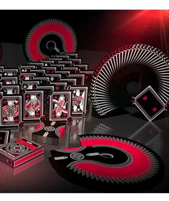 Grandmasters Black Widow Spider Edition Foil – Premium Playing Cards | Emagie.ro