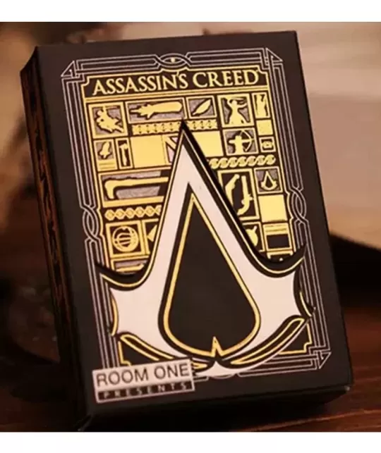 Assassin Creed Legacy Hidden Blade Black Playing Cards – Cărți de joc premium | Emagie.ro