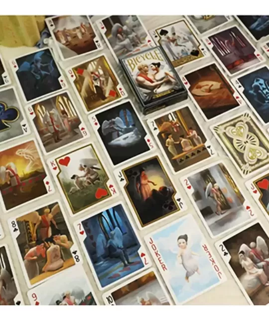 Limited Gilded Bicycle Cupid Numbered Seal Playing Cards – Premium Playing Cards | Emagie.ro