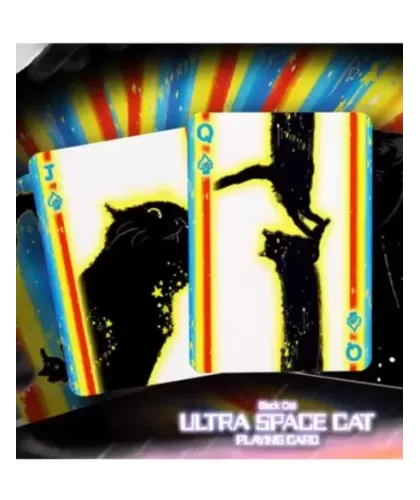 Space Cat V2 Playing Cards by King Star – Cărți de joc premium | Emagie.ro 2